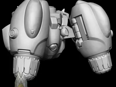 Rocket Raccoon jet PAck Marvel Rivals 3D DIGITAL DOWNLOAD 3D print model