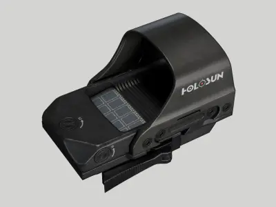Holosun HS510C REFLEX SIGHT Low-poly 3D model