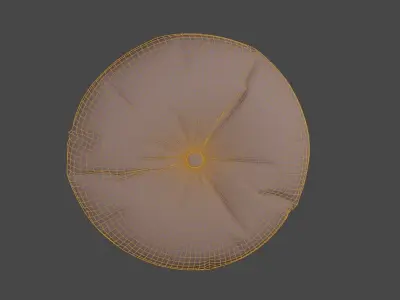 pillow for creating an interior Free low-poly 3D model