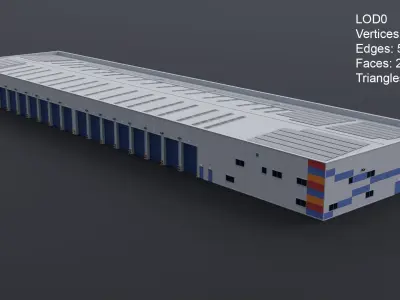 Warehouse Pack v1 3D Model Collection