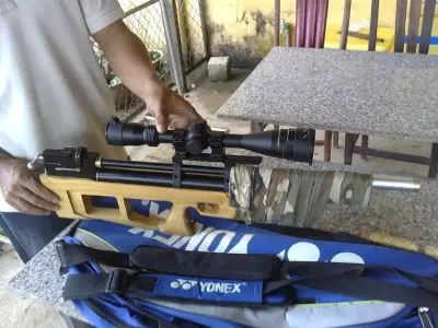 PCP airgun Free 3D model