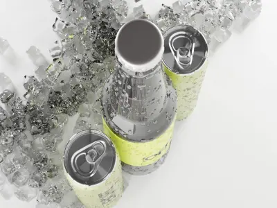 Coffe bottle 3d models 3D model