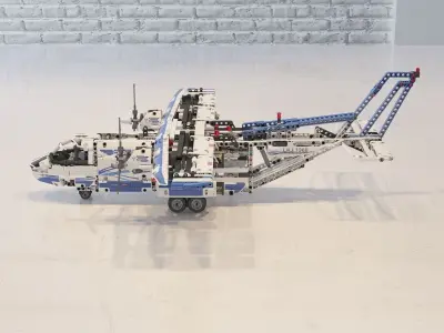 LEGO Technic Cargo Plane - 42025 3D model