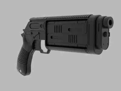 MW-20 Bryar Pistol 3D model