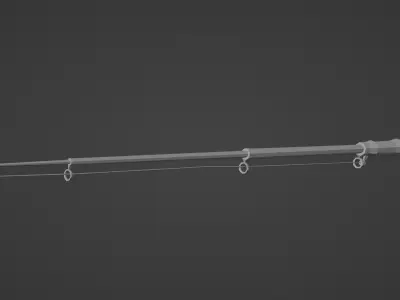 Fishing Rod  3D model