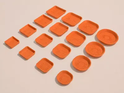 Planter Saucer - Geometry Nodes Free 3D print model