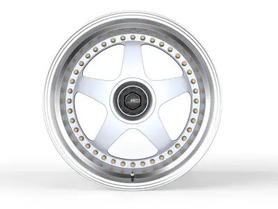 SSR Professor SP6 Wheel 3D model