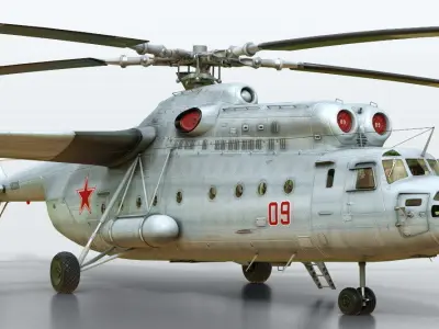 Mil Mi-6A 3D model