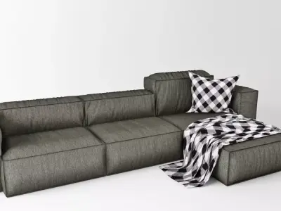 Sofa  Comfort DallAgnese Free 3D model