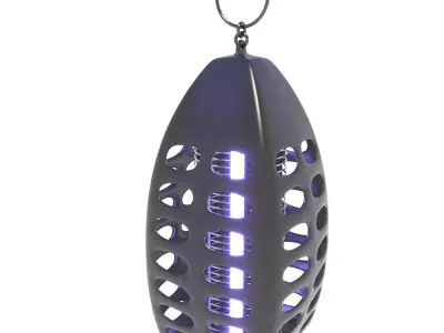 Nightlight bug repellent lantern with lights 3D model