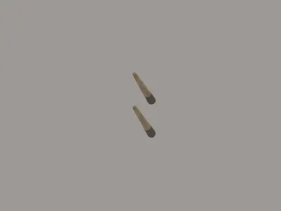 Chopsticks 3D model