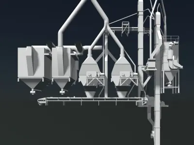 Industrial machine 24i24 3D model