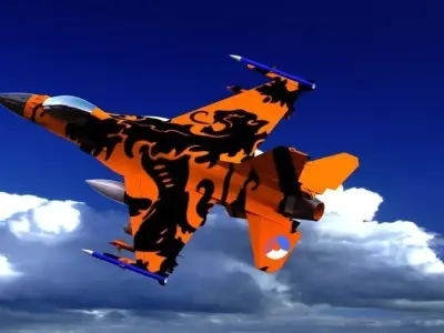 Falcon-f-16 Variant 3D model