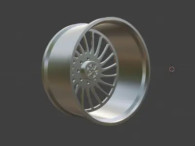 Generic Forged Wheel BF2 3D model