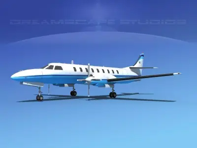 Swearingen SA226 Corporate 4 3D model