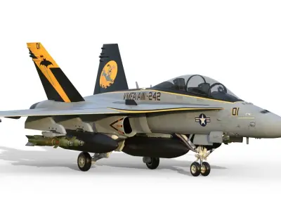 F-18 Hornet 3D model