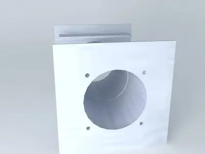 Flue Collar Free 3D model