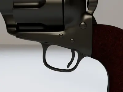 Colt Single Action Army Peacemaker 3D model