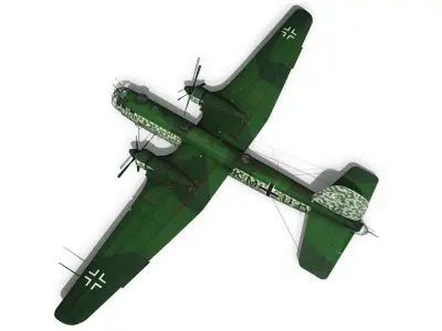 Heinkel He-177 - Greif - KMUD 3D model