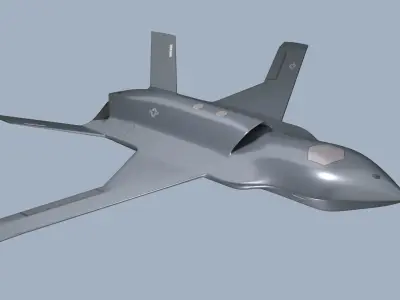 Gambit 1 UAV 3D model