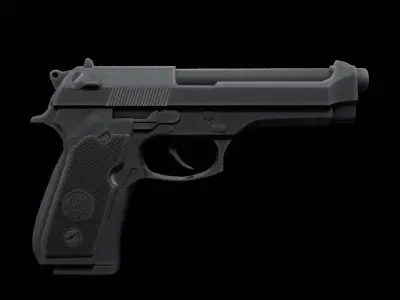 15 In 1 Weapon Pack Low-poly 3D model