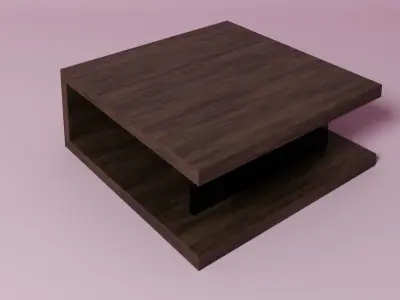 Modern coffee table Free 3D model order