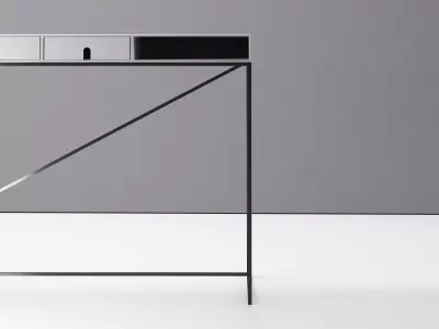 Caro Writing Table Free 3D model