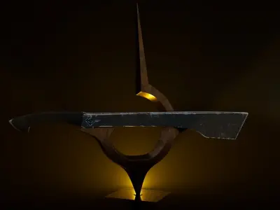 Dune Sword 3D model