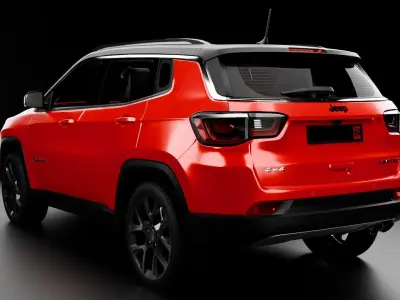 JEEP COMPASS 2021 3D Model 3D model