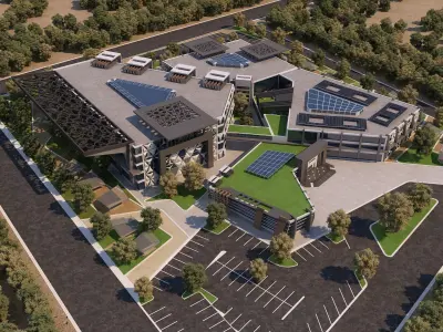 0030 - Bank - 2021 - 01 - 2Ds Plans - 3Ds Files 3D model