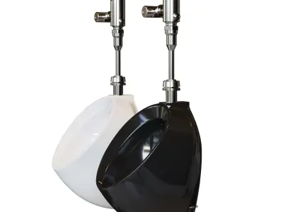 TOTO commercial washout urinal 3D model