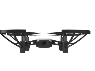 DJI Tello Drone 3D model Low-poly 3D model