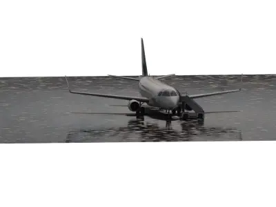 EMBRAYER 190 AND 175 2020 3D model