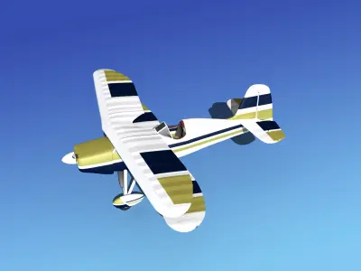 Stolp Starduster SA100 V10 3D model