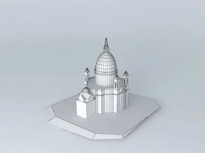 Basilica of Our Lady of Itati 3D model