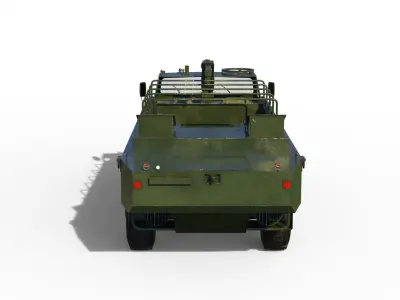 Pegaso 3550 1 VAP amphibious Low-poly 3D model