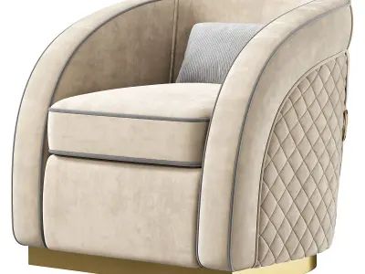 Aurora Armchair Free 3D model