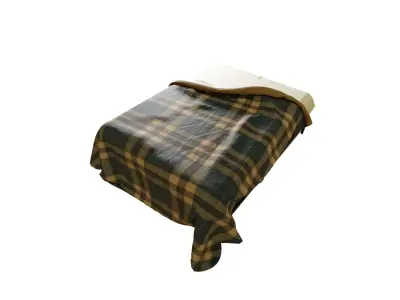 Unmade Bed Free 3D model