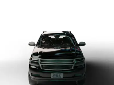 big SUV Car Blender 3D model