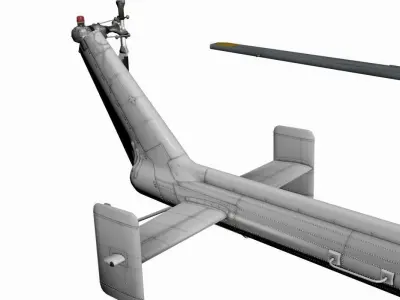 MBB BO-105 3D model