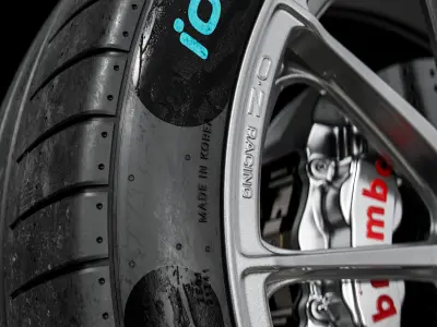 Hankook Formula E 2023 255 40 ZR18 3D model