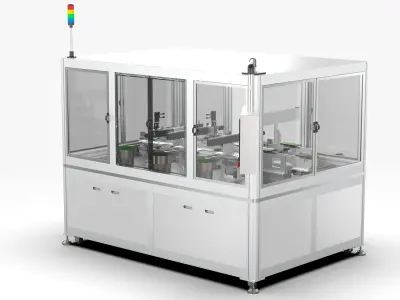 Automatic PCB Assembly Machine 3D model