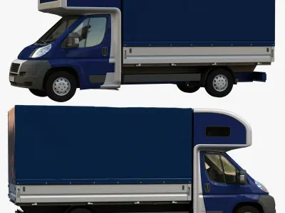 Chassis Truck 3D model