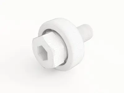 Screw 06 3D model