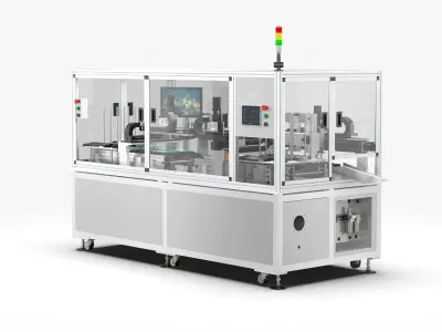 Automatic Film Fingerprint Recognition Assembly Machine 3D model