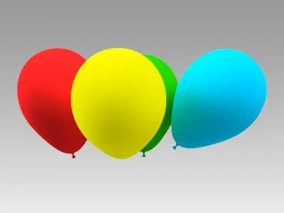Balloon 3D model