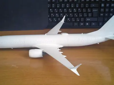131214-9 Model kit Boeing 737-9 MAX Down 3D print model