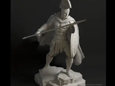 Roman Gladiator 3D print model