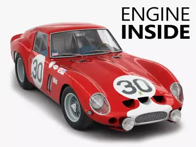 Ferrari 250 GTO - 3223GT - Complete 3D model
