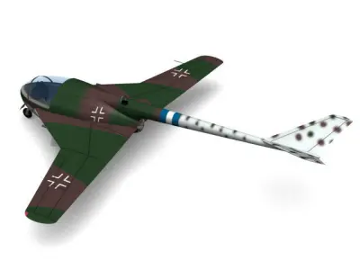 Messerschmitt Me Libelle 3D model
